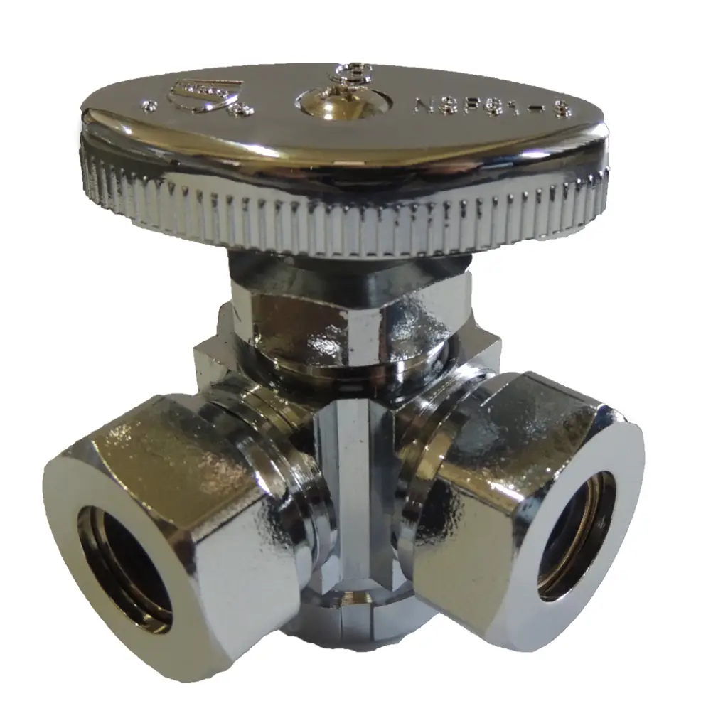 LLAVE CONTROL DOBLE 1/2" X 1/2" X 1/2" GRACIELA