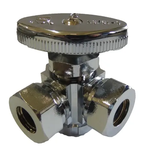 LLAVE CONTROL DOBLE 1/2" X 1/2" X 1/2" GRACIELA