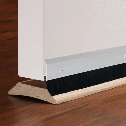 ESCOBILLA PARA PUERTA CONTRA POLVO ALUMINIO 36"