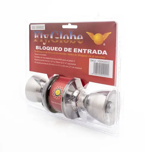 CERRADURA CROMADA DE SEGURIDAD PROSAFE