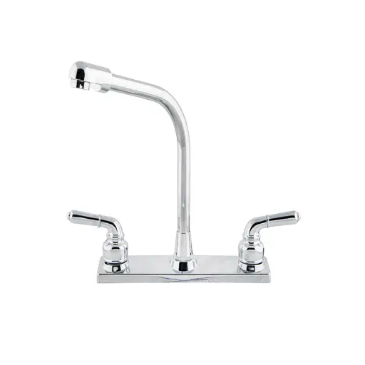 CACHERA  CROMADA PARA COCINA 8 PULGADAS FAUCETS