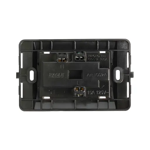 TOMACORRIENTE DOBLE POLARIZADO 15A 125V BLANCO EAGLE