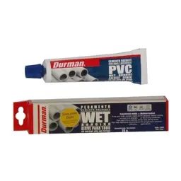 PEGAMENTO PVC WET DRY AZUL 25GR DURMAN