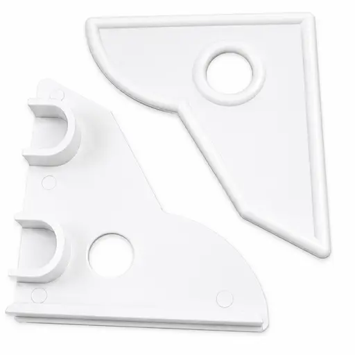 SOPORTES PLÁSTICOS PARA CORTINERO (PAR)