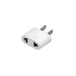 ADAPTADOR EUROPEO A AMERICANO BLANCO VOLTECK