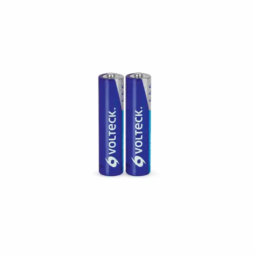 BATERIA ALCALINA AAA VOLTECK (2 UNIDADES)