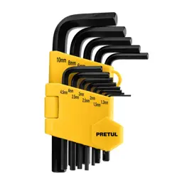 JUEGO 13 LLAVES ALLEN (MM) CON ORGANIZADOR PRETUL