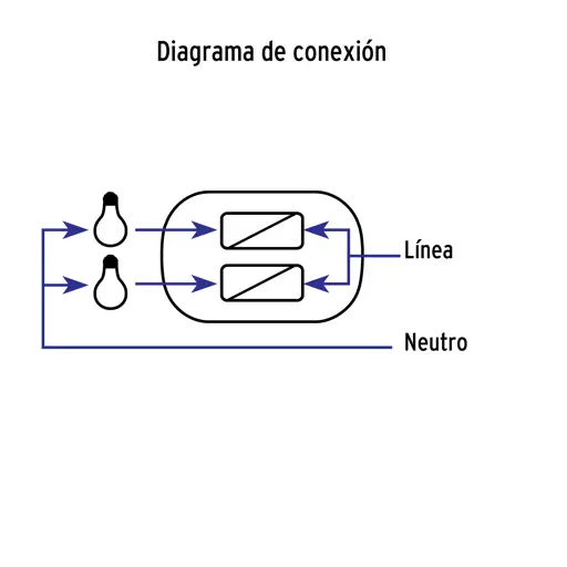 APAGADOR DE PARCHE DOBLE VOLTECK