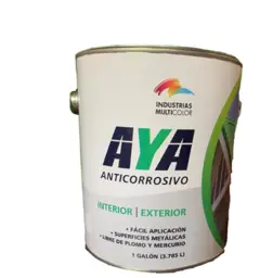 AYA PINTURA ANTICORROSIVA INDUSTRIAS MULTICOLOR 