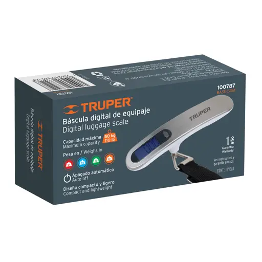 ROMANA ELECTRONICA EQUIPAJE 50KG TRUPER