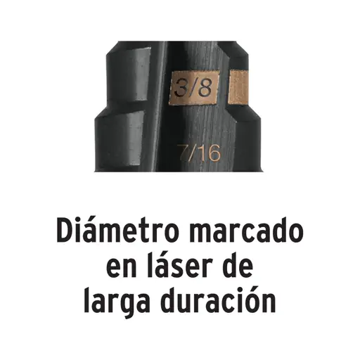 BROCA ESCALONADA 1/4 A 1-3/8  TRUPER