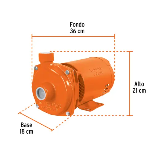 BOMBA CENTRIGUA 1 HP TRUPER EXPERT