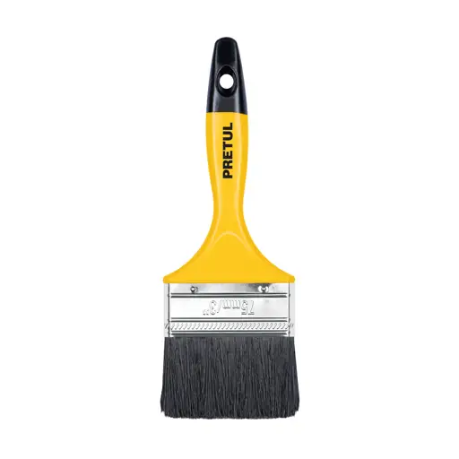 BROCHA 3" MANGO PLASTICO PRETUL