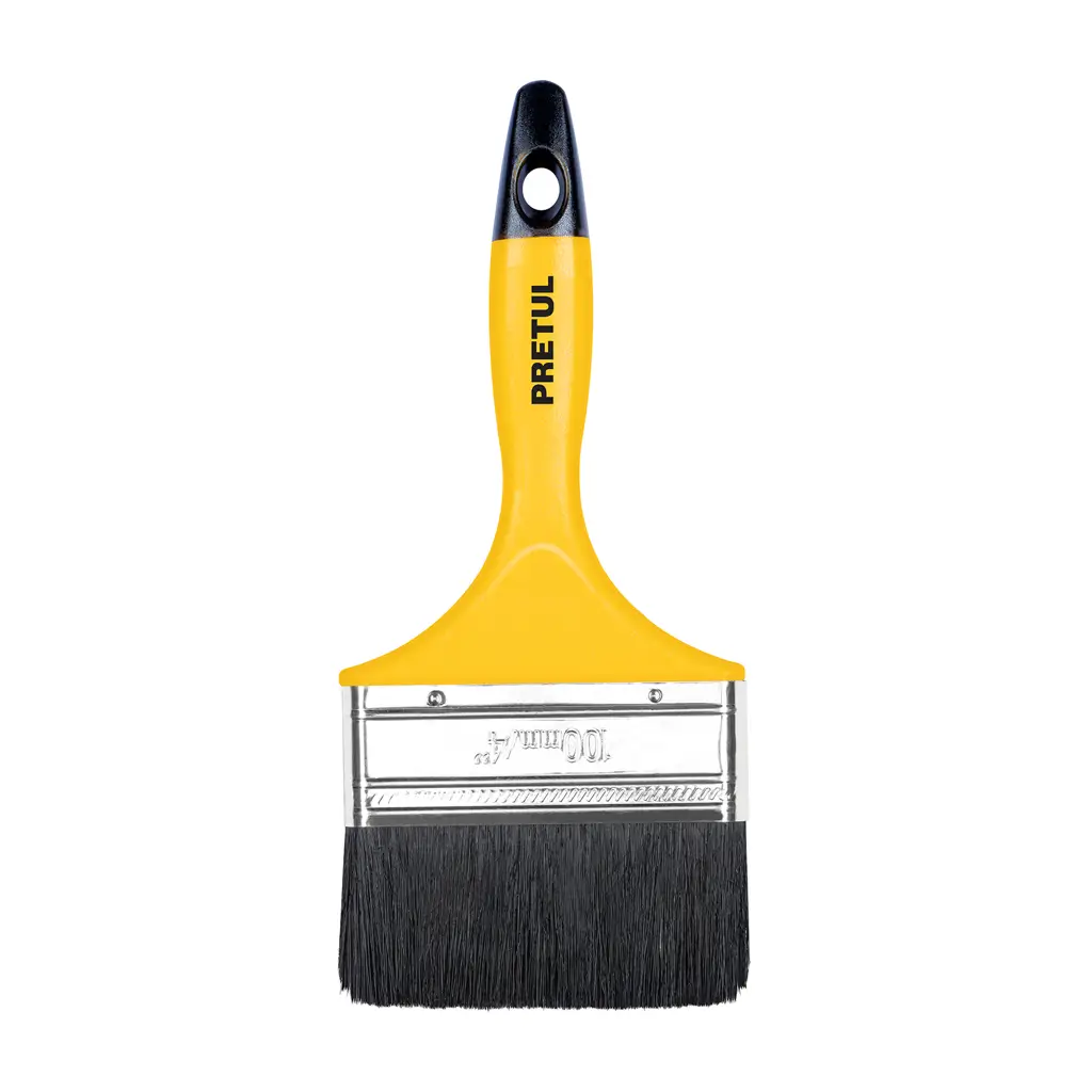 BROCHA MANGO PLASTICO 4" PRETUL
