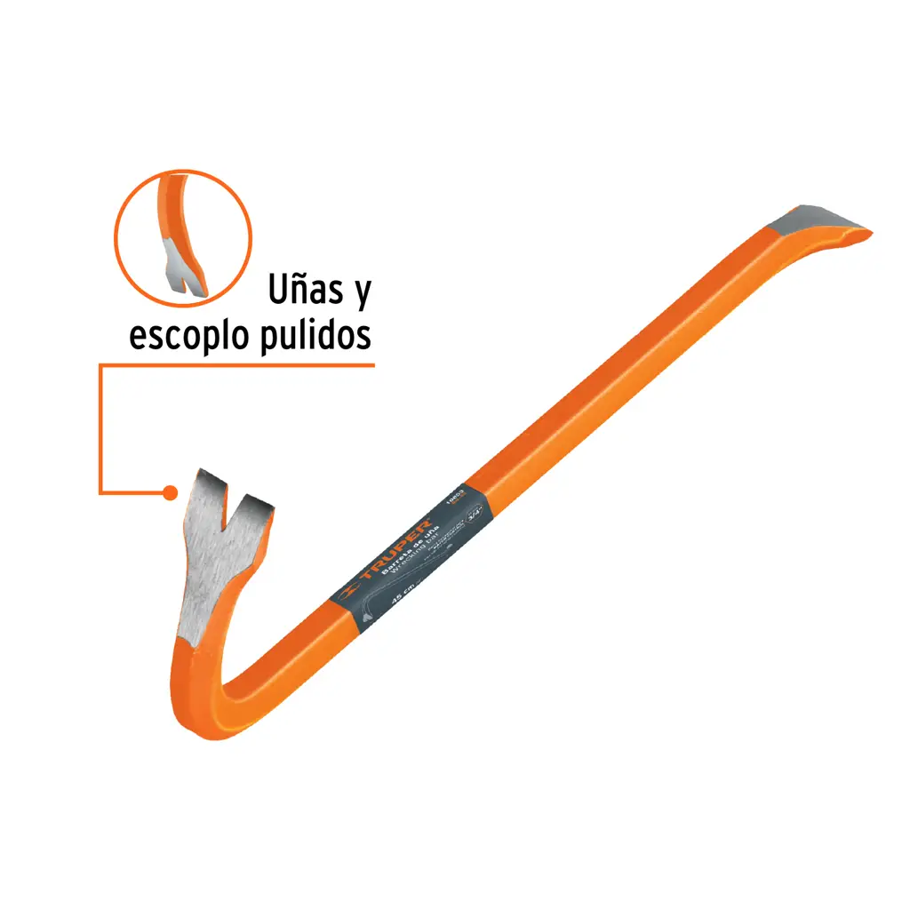 PATA DE CHANCHO 3/4 X 45 CM TRUPER — vista 3
