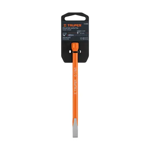 CINCEL 1/4 X 5 PULGADAS TRUPER