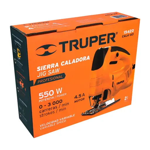 SIERRA CALADORA PROFESIONAL 550W TRUPER