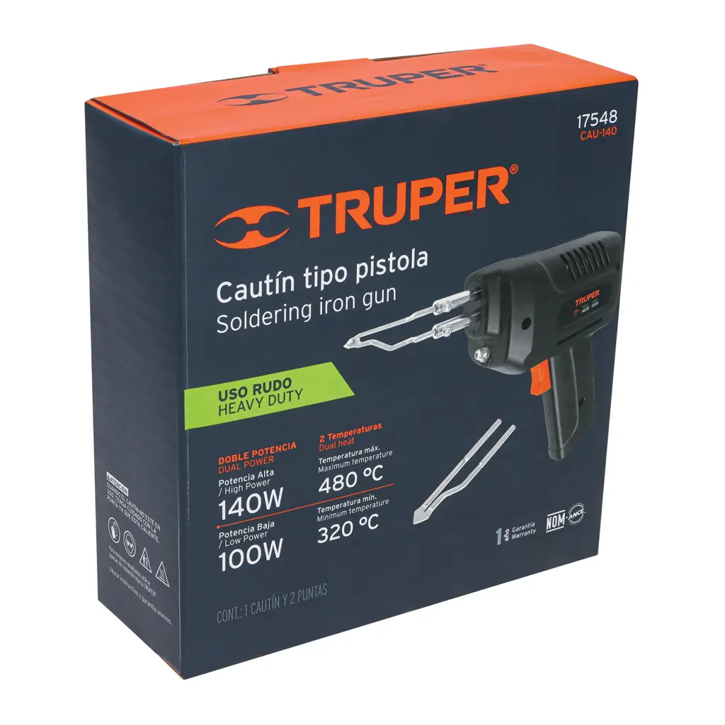CAUTIN TIPO PISTOLA 140W TRUPER — vista 2