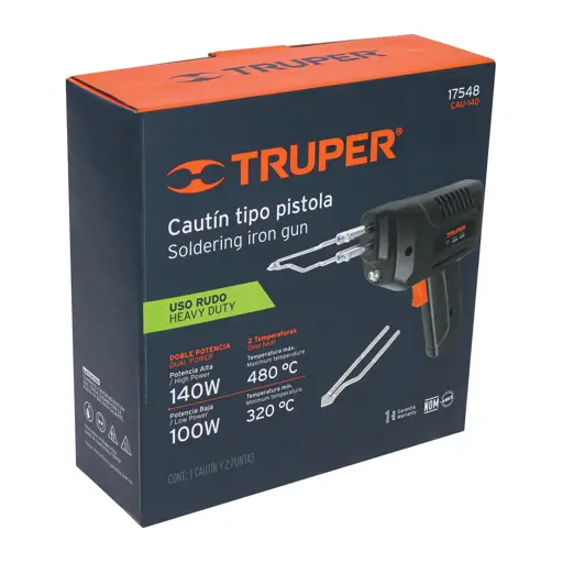 CAUTIN TIPO PISTOLA 140W TRUPER