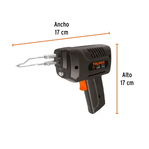 CAUTIN TIPO PISTOLA 140W TRUPER