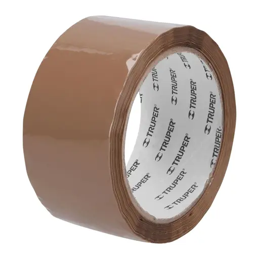 CINTA DE EMPAQUE CAFE 48MMX50M TRUPER