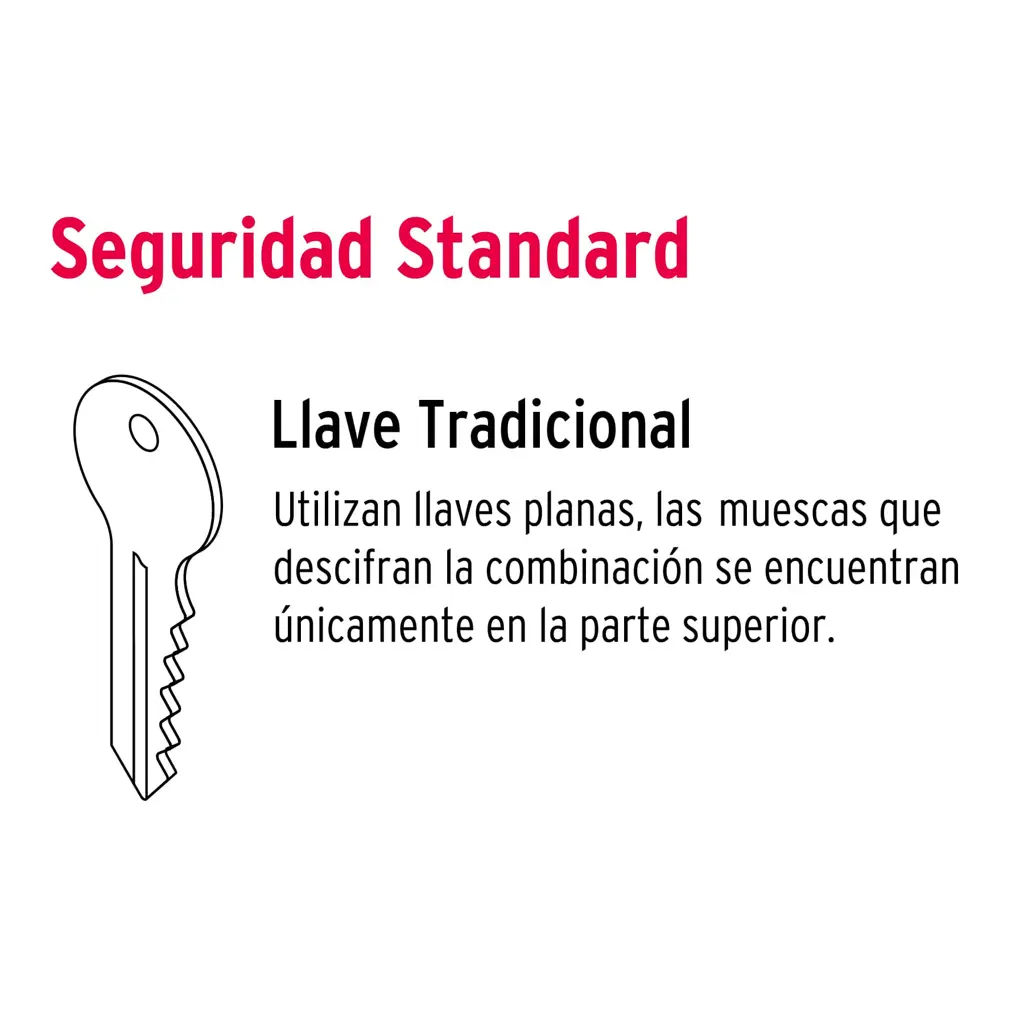 CERRADURA CON LLAVE MANIJA NEGRO MATE HERMEX — vista 3