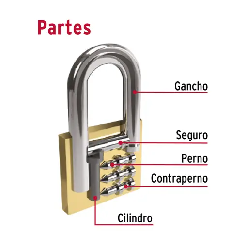 CANDADO DE HIERRO 20MM HERMEX