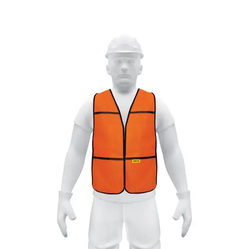CHALECO DE SEGURIDAD DIA NARANJA PRETUL