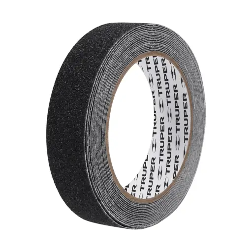 CINTA ANTIDERRAPANTE NEGRA 1" 5MTS TRUPER
