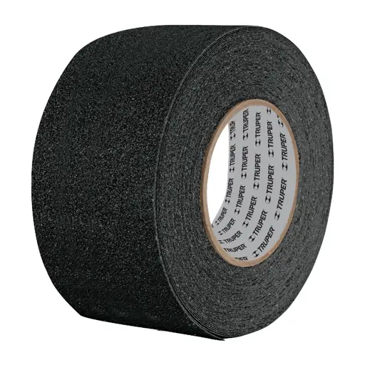 CINTA ANTIDERRAPANTE NEGRA 2" 5MTS TRUPER