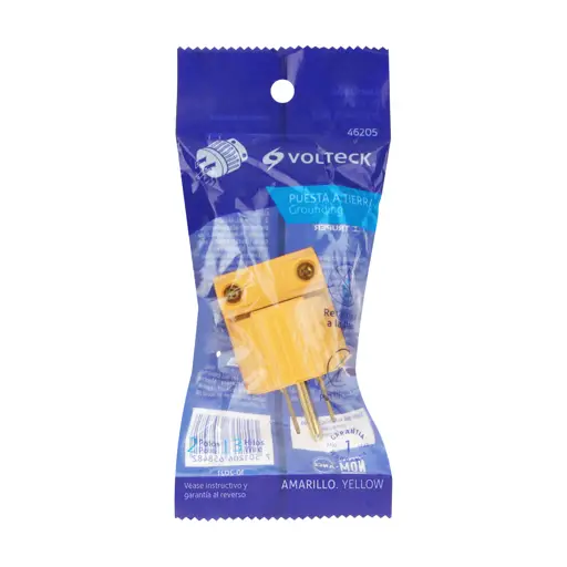 ENCHUFE POLARIZADO PLASTICO VOLTECK
