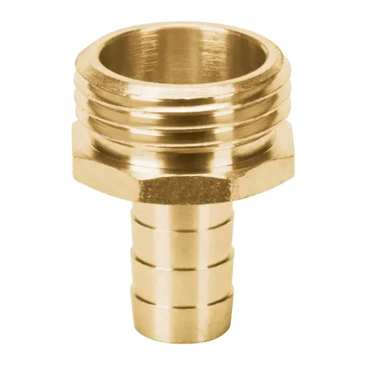 ACOPLE PARA MANGUERA (MACHO) BRONCE 1/2 TRUPER