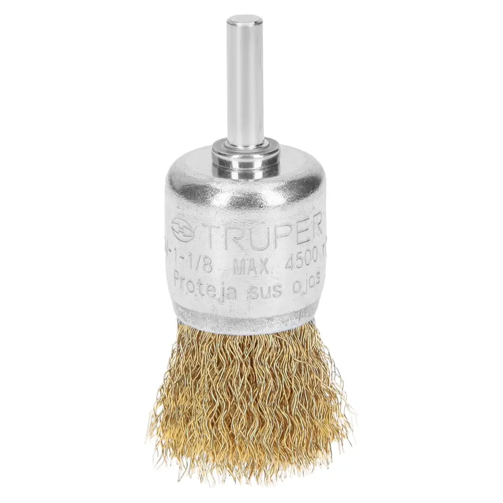 CEPILLO COPA LISO PARA TALADRO 1-1/8" TRUPER