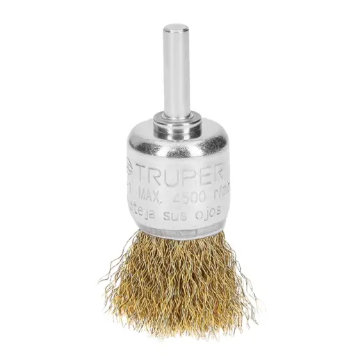 CEPILLO COPA LISO PARA TALADRO 1" TRUPER