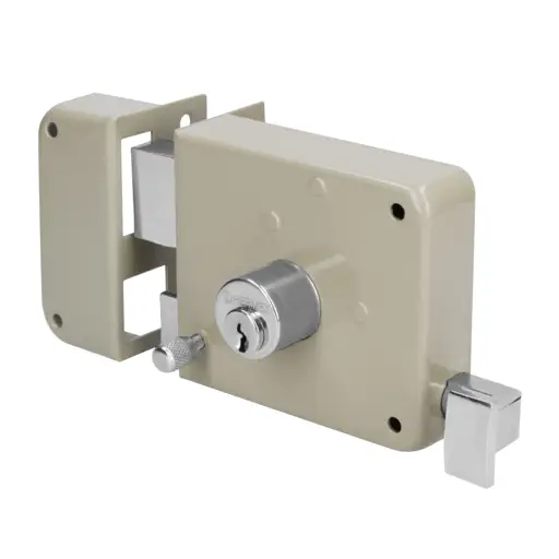 LLAVIN SOBREPONER IZQUIERDO DOBLE PASO HERMEX