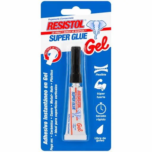 SUPER GLUE GEL 3GR RESISTOL