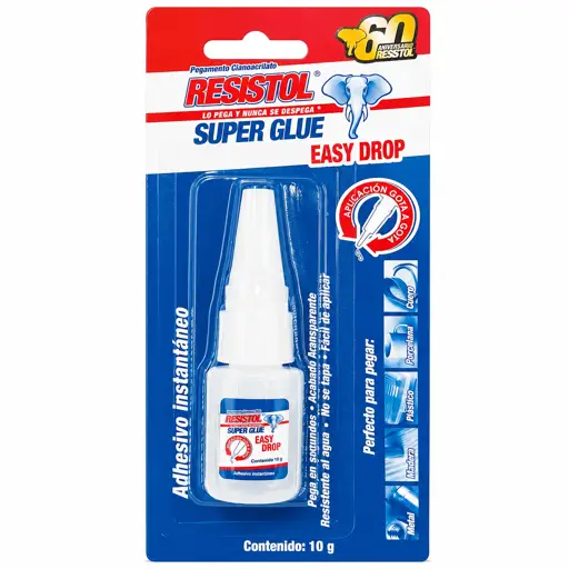 SUPER GLUE 10 GR EASY DROP RESISTOL