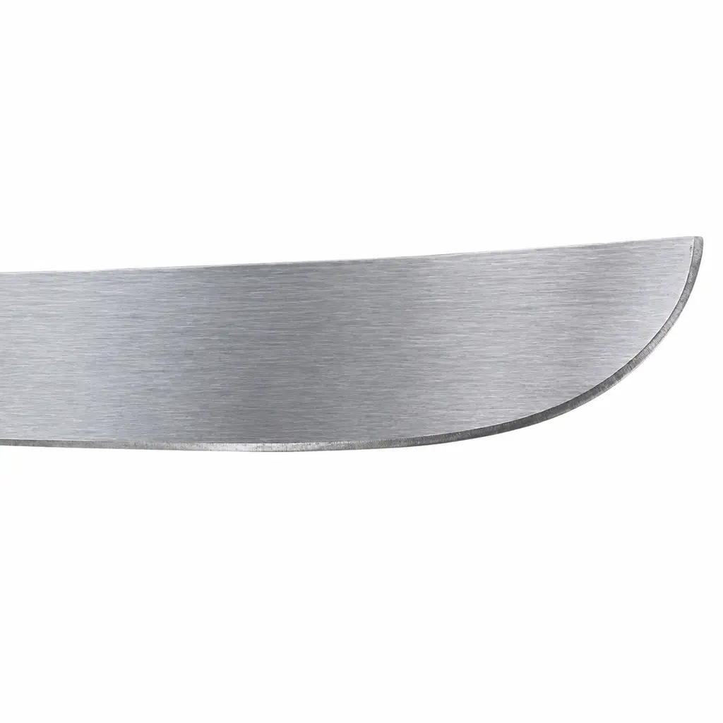 Machete Corneta de 28 pulgadas con hoja pulida de acero y mango de plástico negro 2