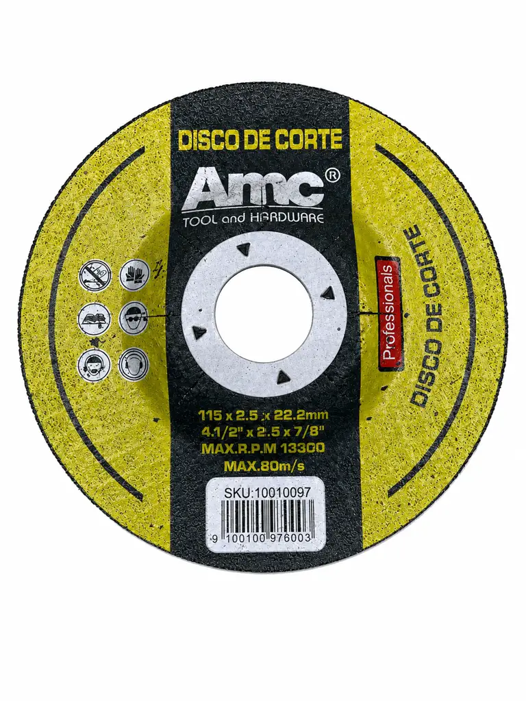 Disco de corte para piedra marca AMC de 4 y media pulgadas para esmeriladora angular 1