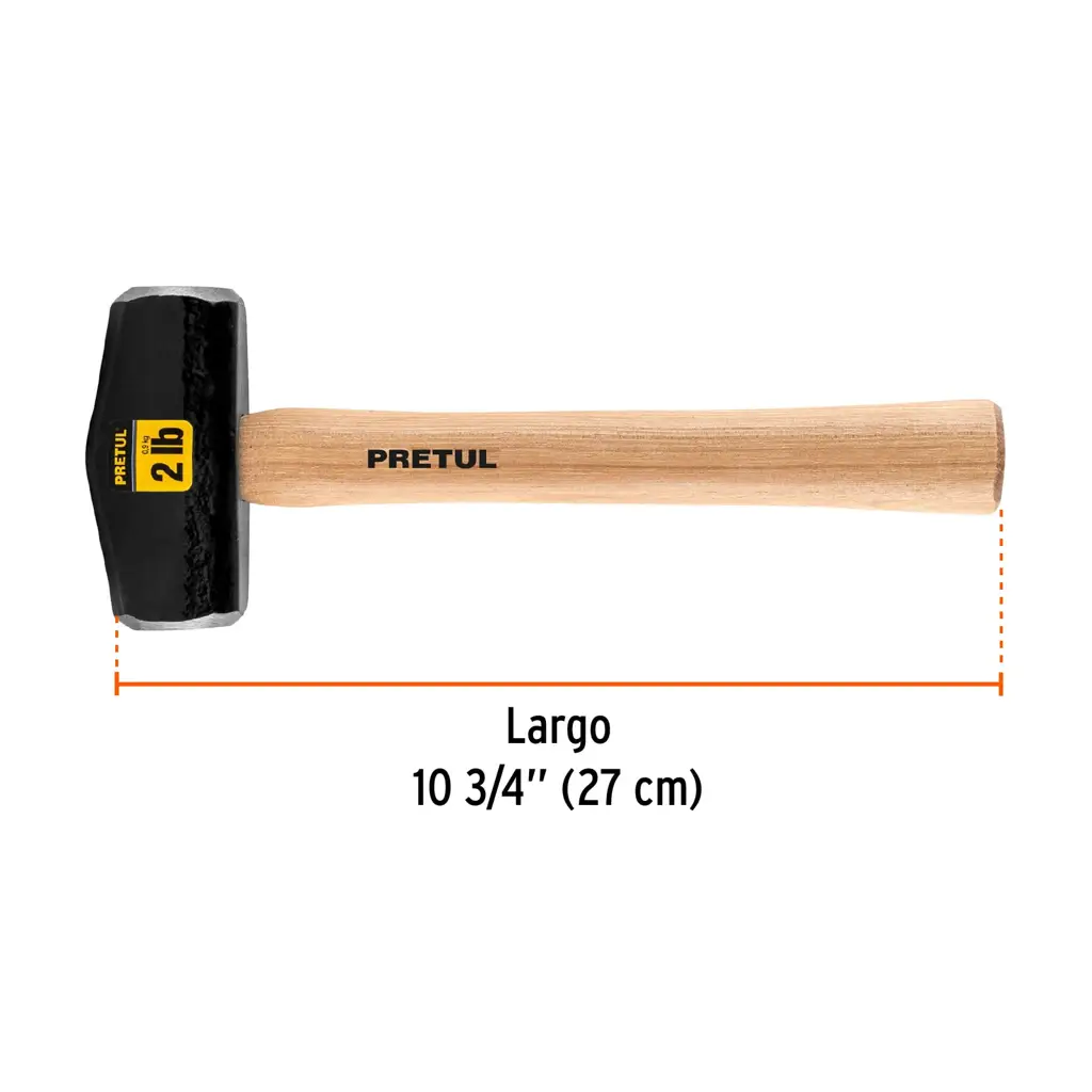 MAZO CON CABO TIPO NEVADA 2 LBS PRETUL — vista 2