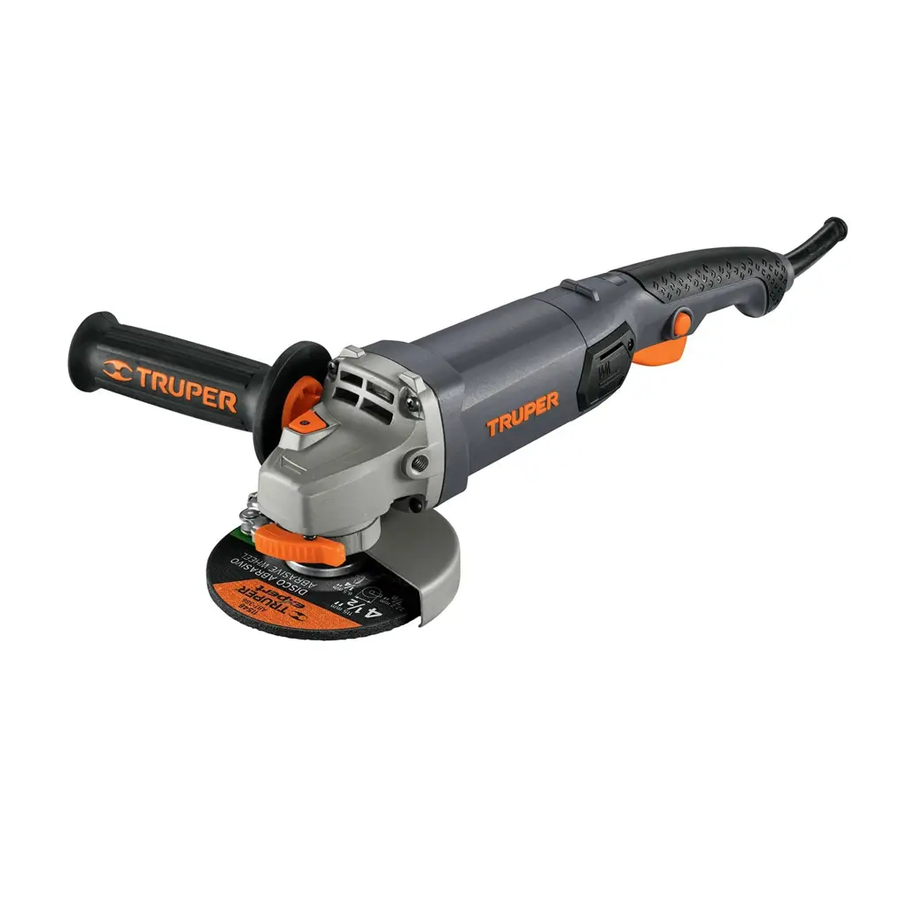 ESMERILADORA ANGULAR 4-1/2" 950 W, INDUSTRIAL TRUPER