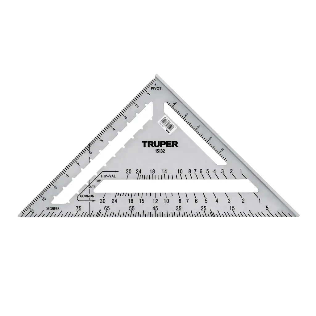 ESCUADRA ALUMINIO PARA GYPSUM 12" TRUPER