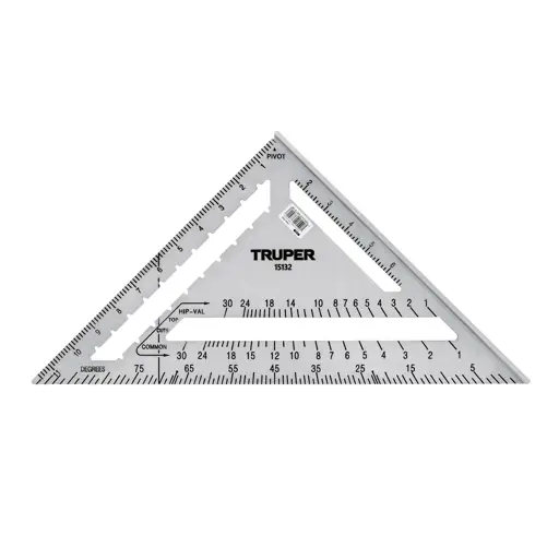 ESCUADRA ALUMINIO PARA GYPSUM 12" TRUPER