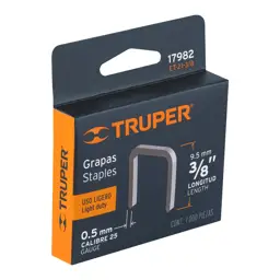 GRAPAS PARA GRAPADORA ET-21-3/8 TRUPER