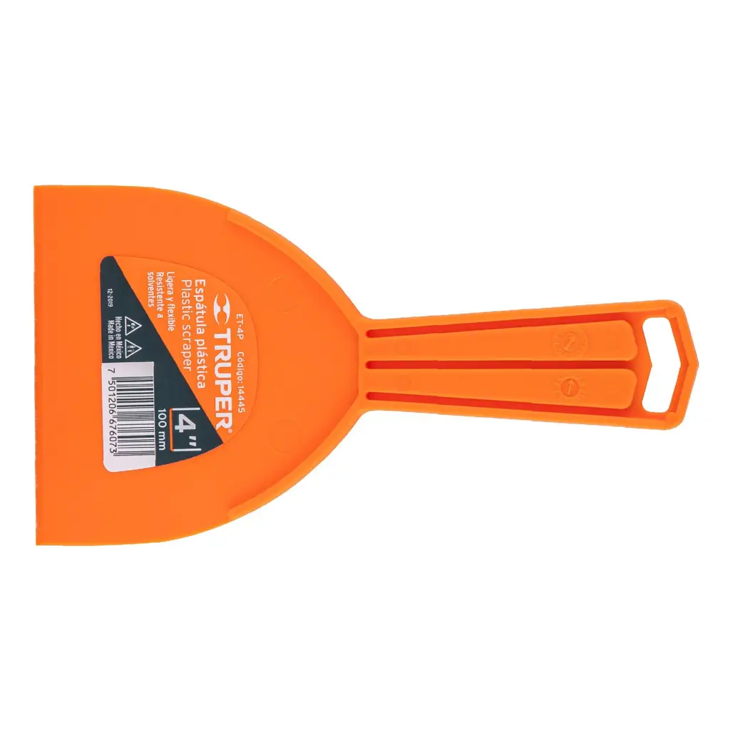 ESPATULA PLASTICA 4" TRUPER