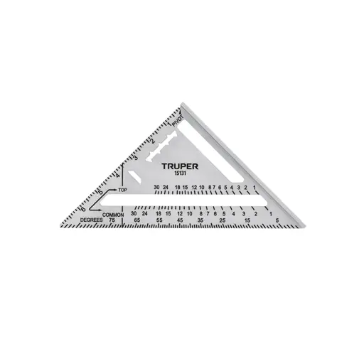 ESCUADRA ALUMINIO PARA GYPSUM 7" TRUPER