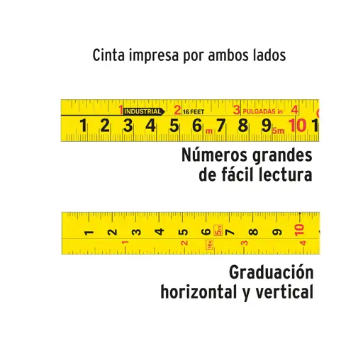 CINTA METRICA 5M AUTOLOCK CONTRA IMPACTO TRUPER