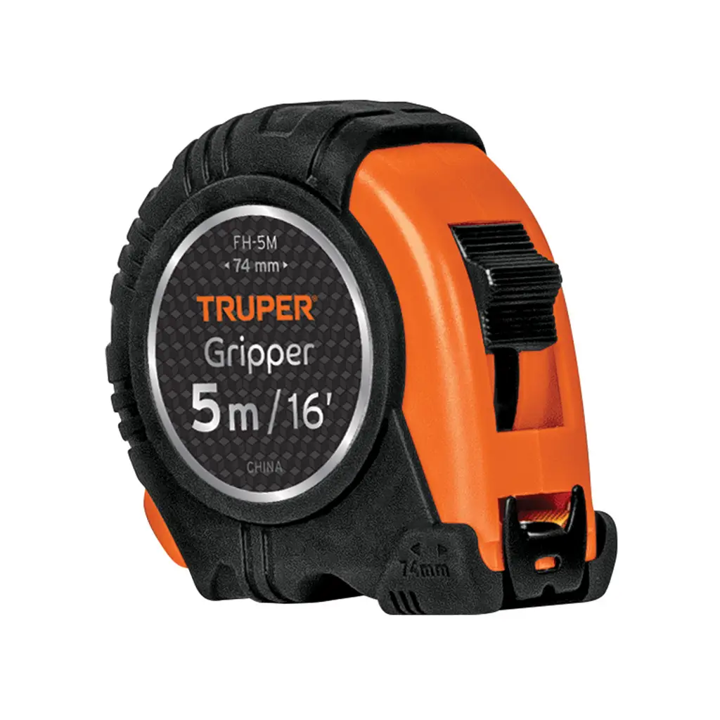 CINTA METRICA 5M CONTRA IMPACTO TRUPER
