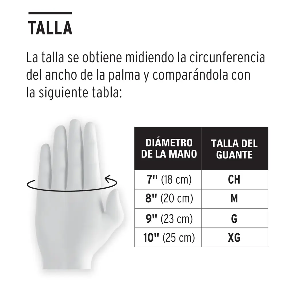 GUANTE NYLON CON NITRILO PRETUL — vista 3