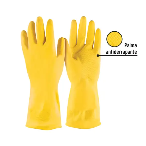 GUANTE LATEX PARA LIMPIEZA MEDIANO PRETUL